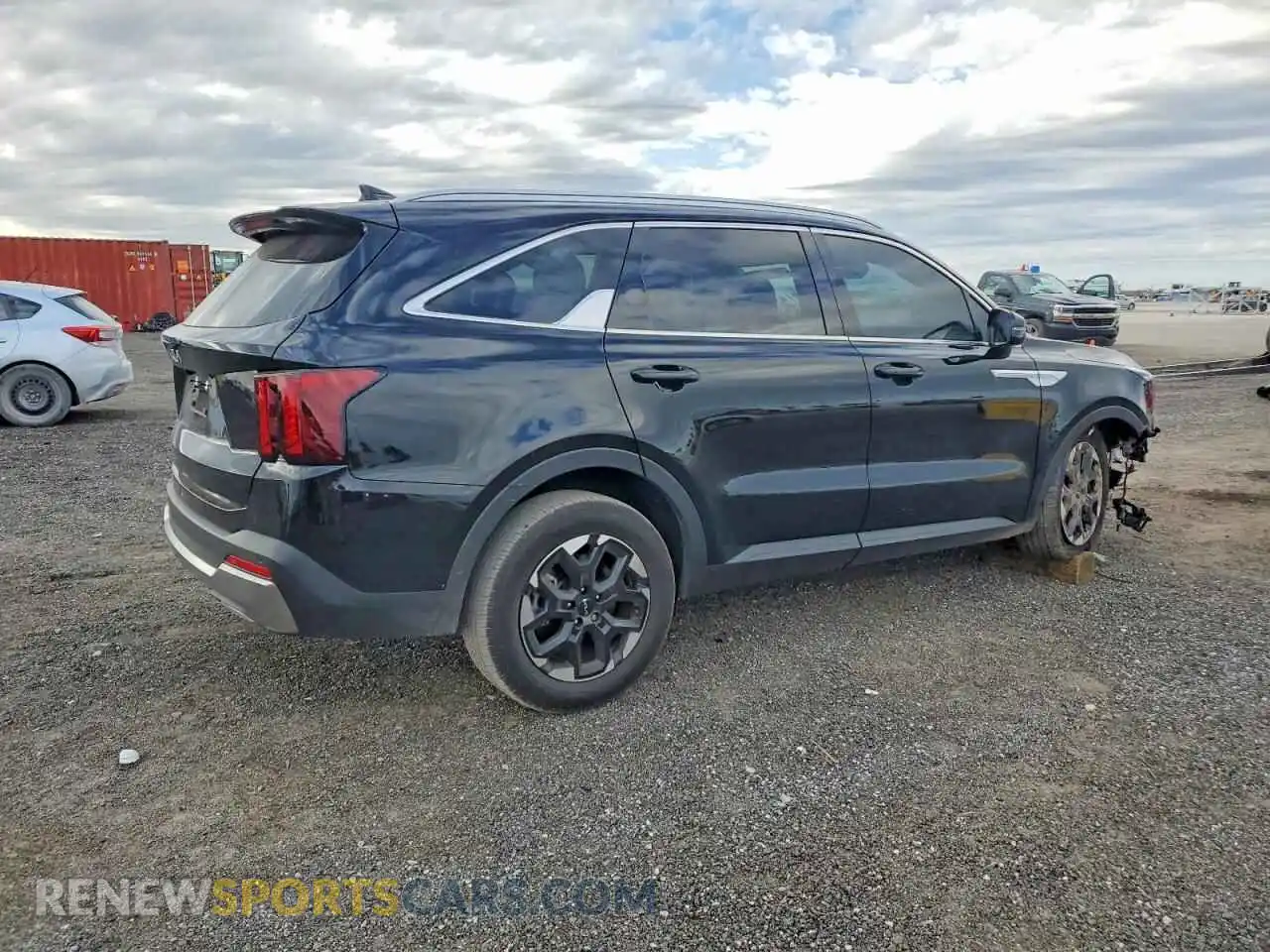3 fotografías del automóvil dañado 5XYRL4JC4TG411737 KIA SORENTO 2026