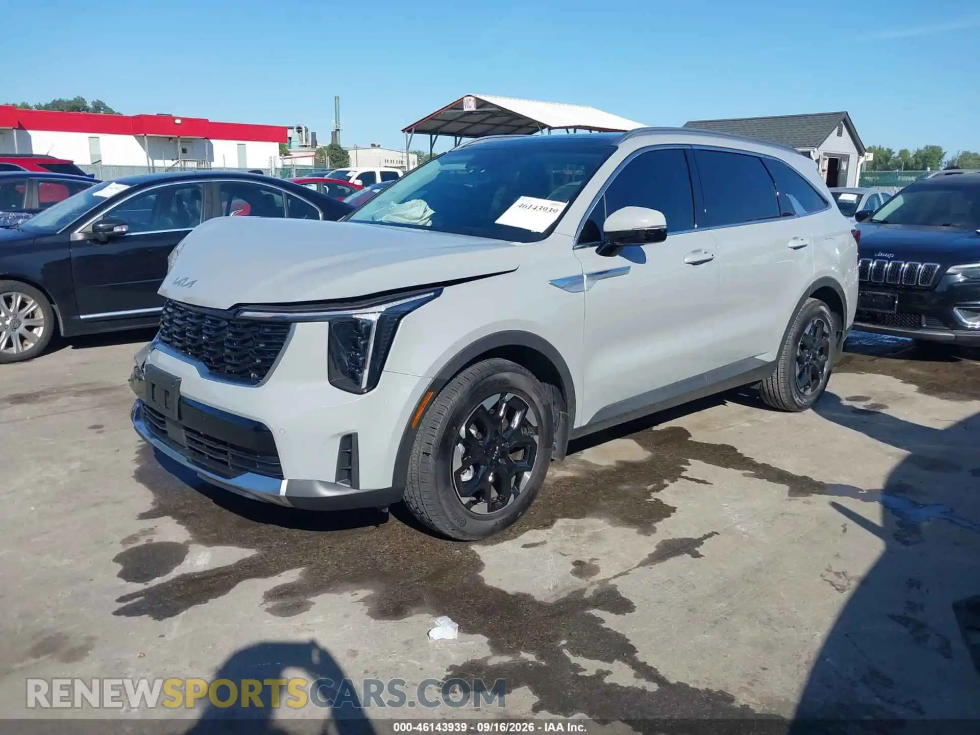 2 fotografías del automóvil dañado 5XYRL4JC4TG452935 KIA SORENTO 2026