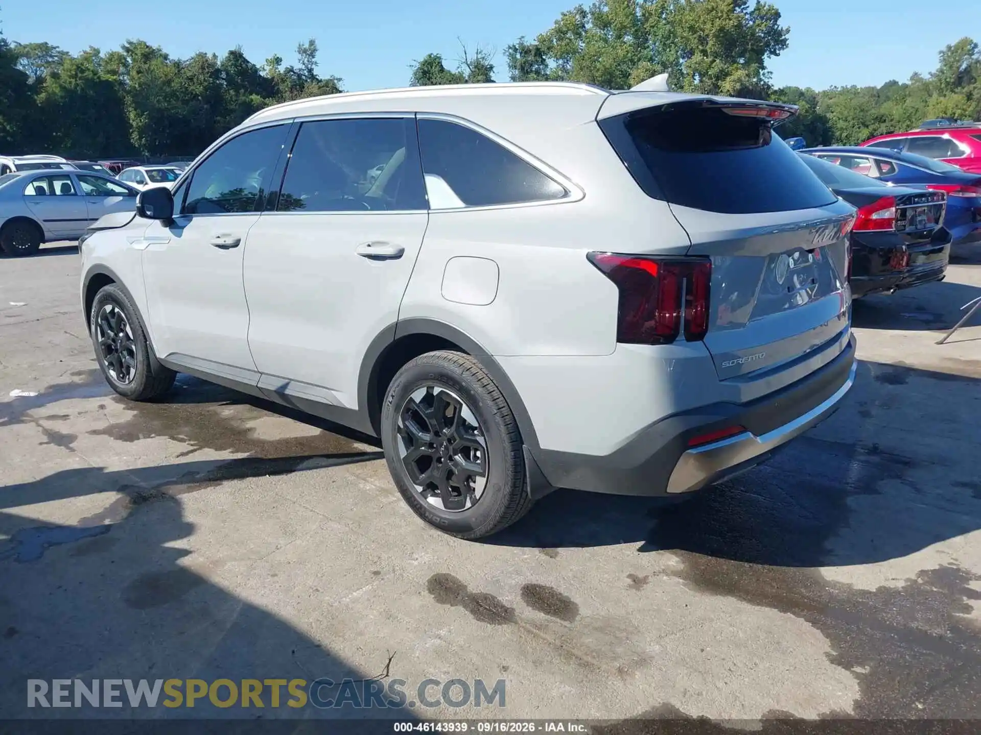 3 fotografías del automóvil dañado 5XYRL4JC4TG452935 KIA SORENTO 2026
