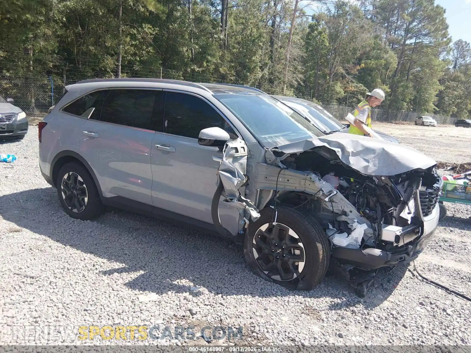 1 Photograph of a damaged car 5XYRL4JC4TG463384 KIA SORENTO 2026