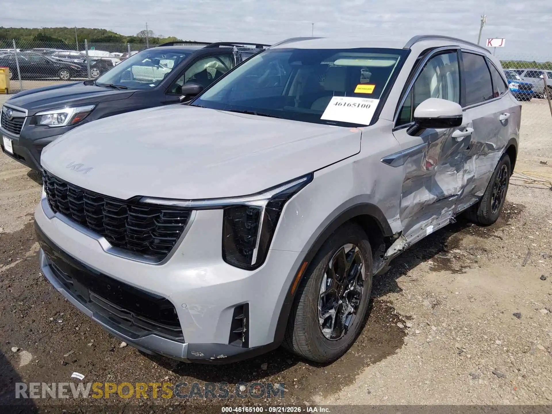 2 fotografías del automóvil dañado 5XYRL4JC7TG447647 KIA SORENTO 2026