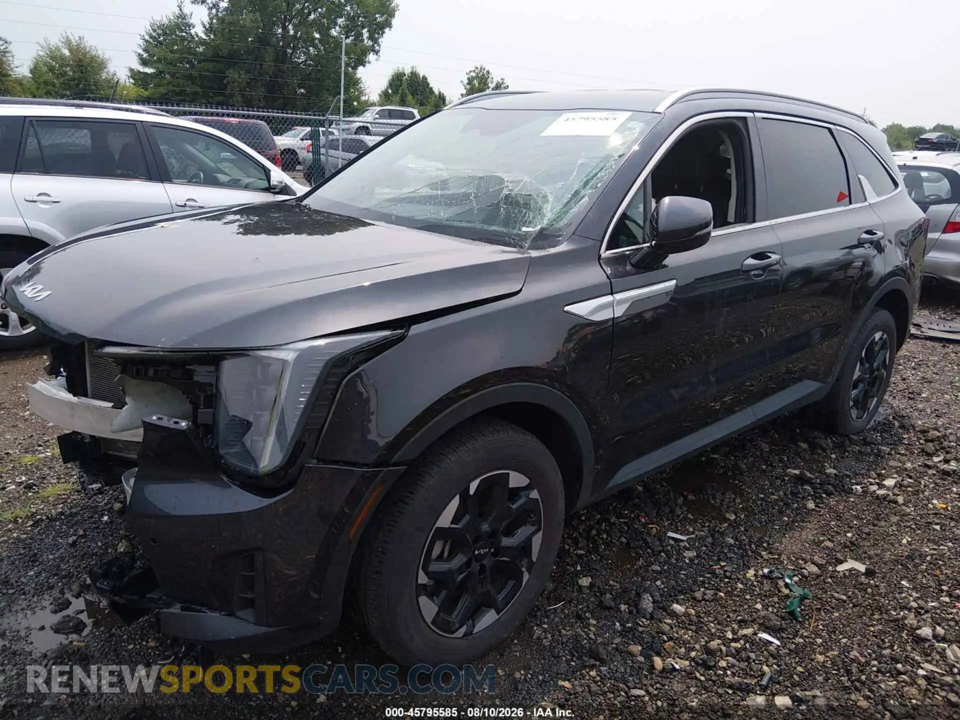 2 fotografías del automóvil dañado 5XYRLDJC6TG416700 KIA SORENTO 2026