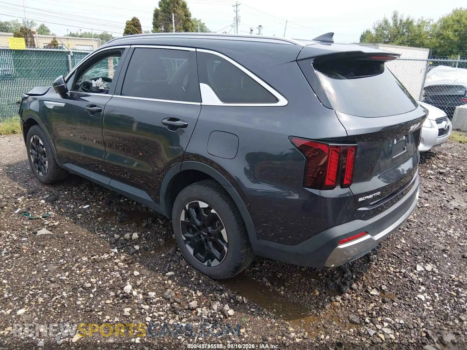 3 fotografías del automóvil dañado 5XYRLDJC6TG416700 KIA SORENTO 2026