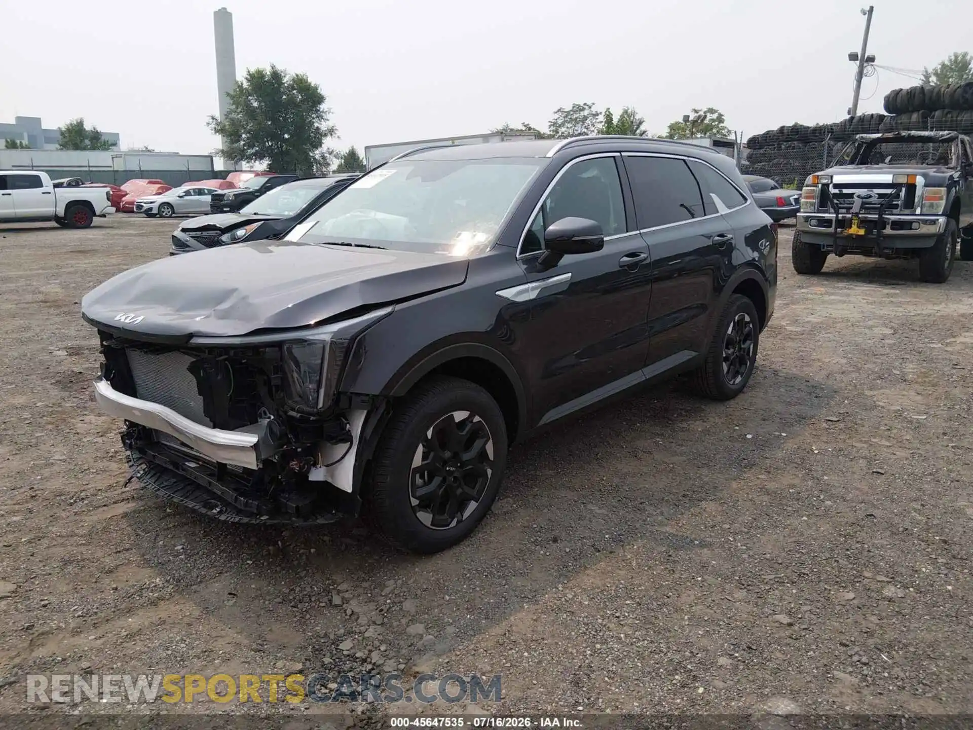 2 Photograph of a damaged car 5XYRLDJC6TG453407 KIA SORENTO 2026