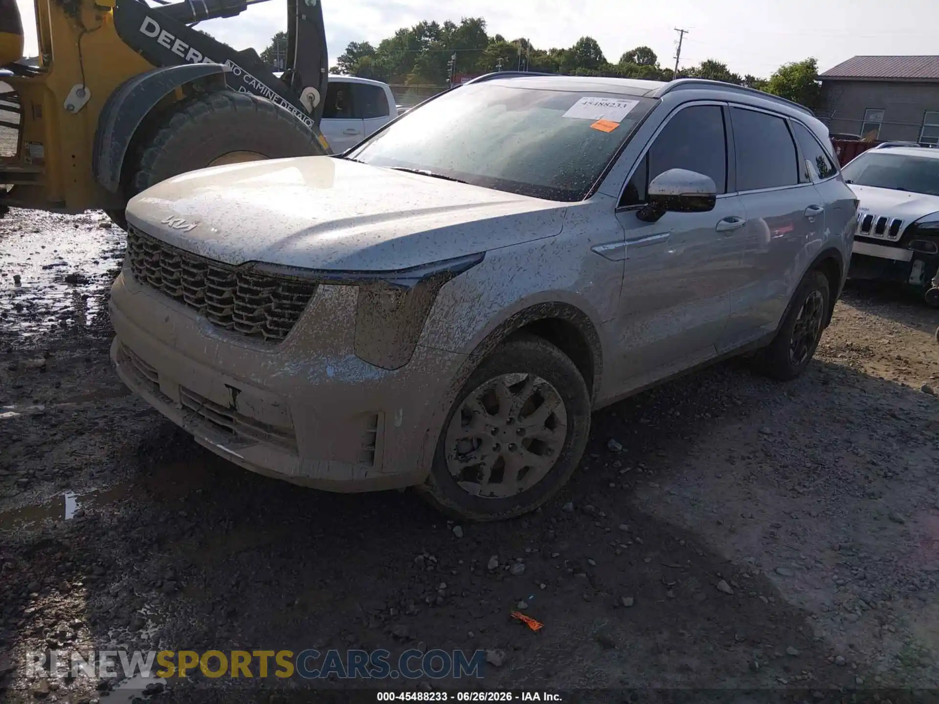 2 fotografías del automóvil dañado 5XYRLDJC9TG431482 KIA SORENTO 2026