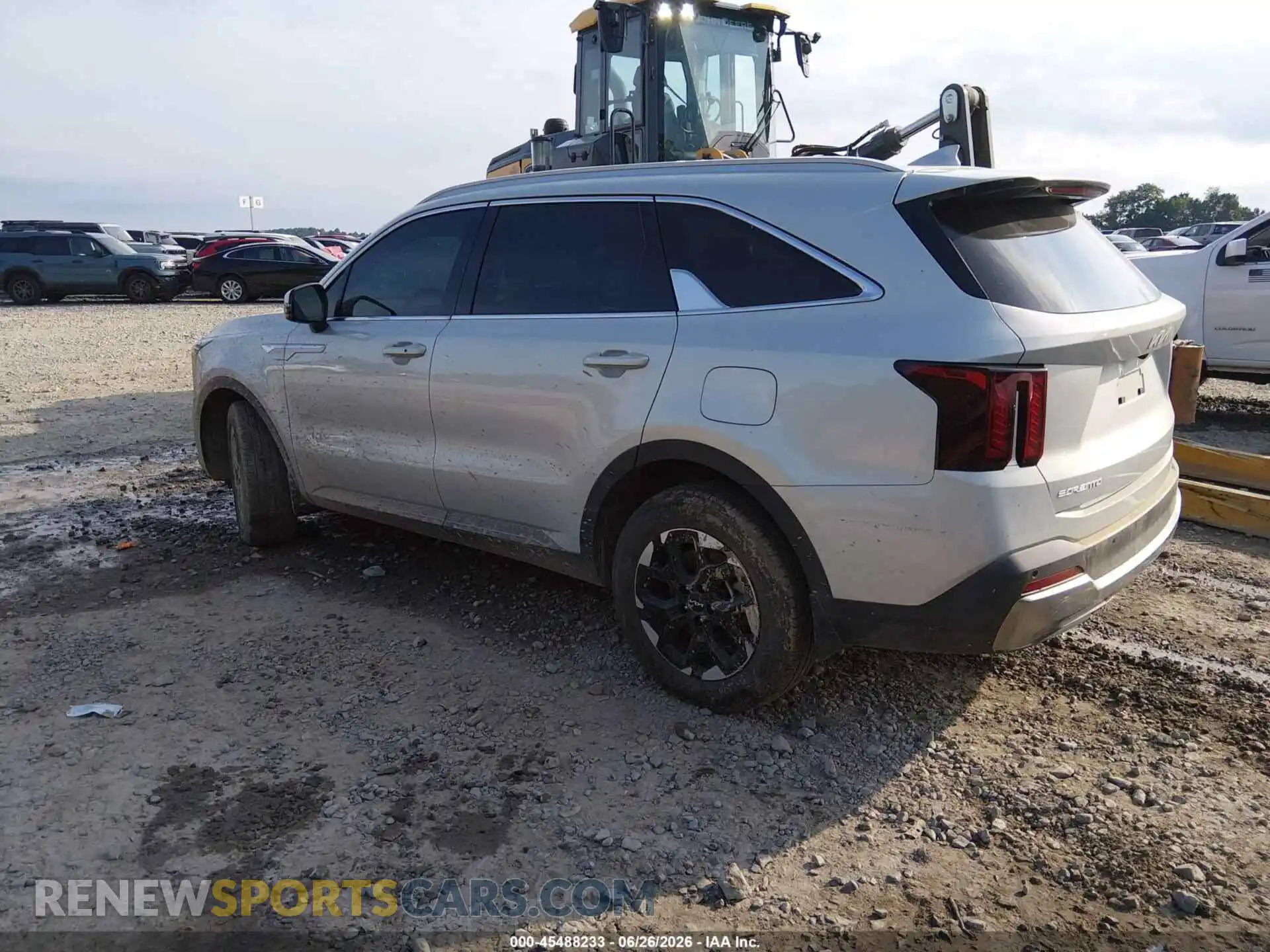 3 fotografías del automóvil dañado 5XYRLDJC9TG431482 KIA SORENTO 2026