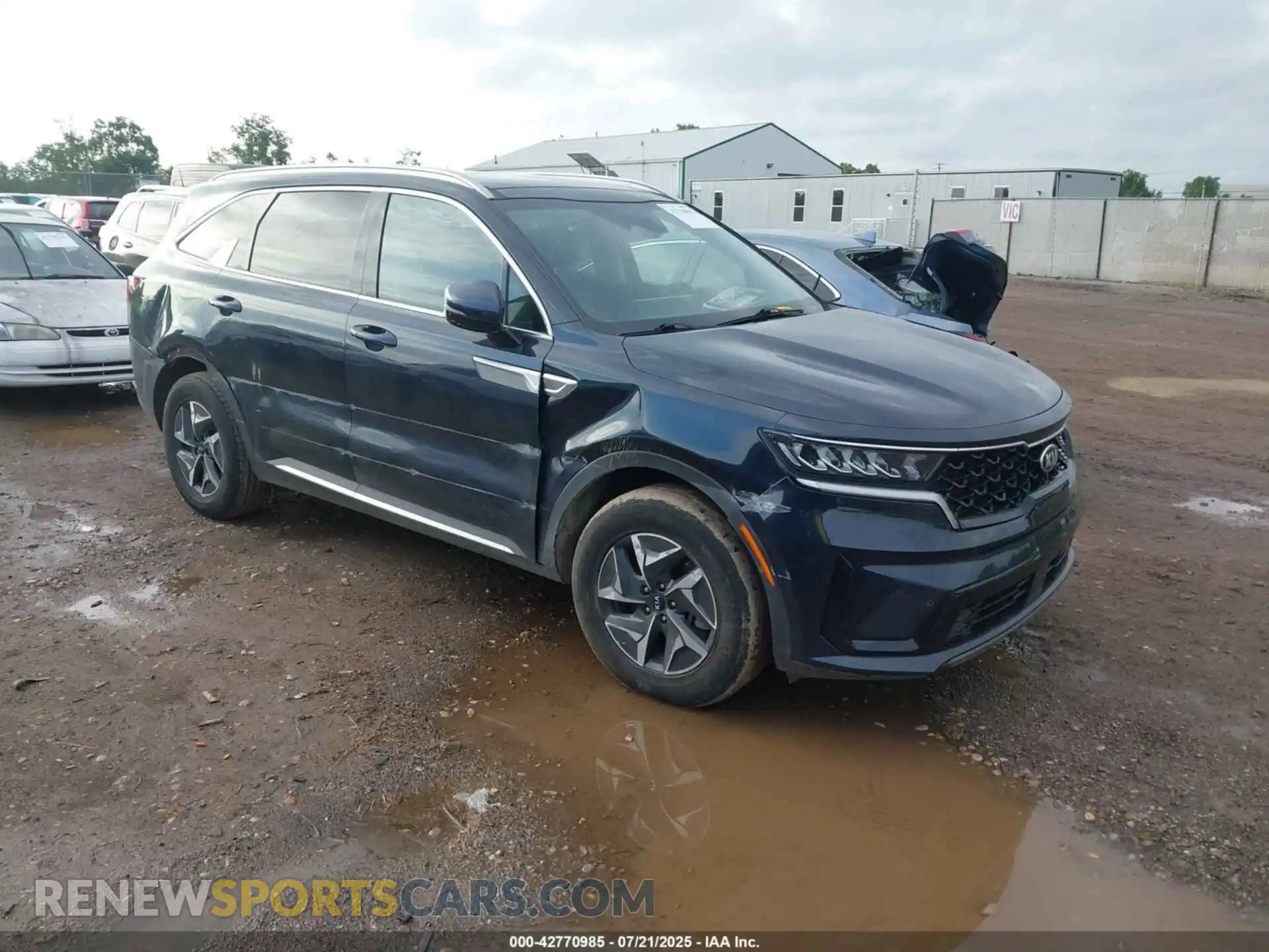 1 fotografías del automóvil dañado KNDRH4LG3M5053896 KIA SORENTO HYBRID 2021