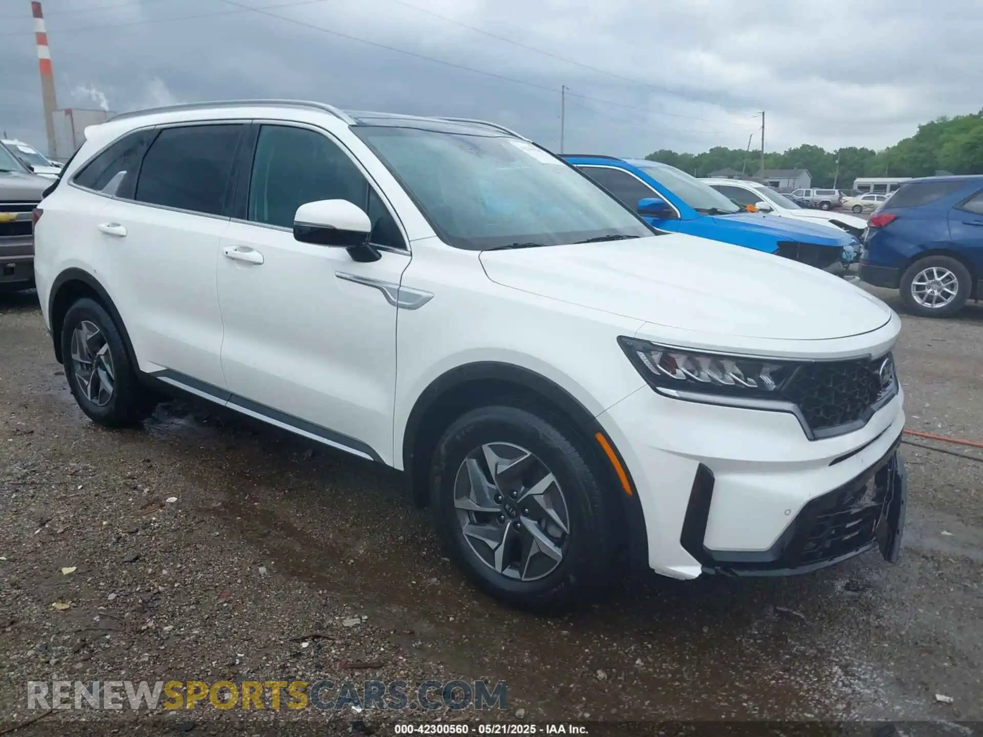 1 fotografías del automóvil dañado KNDRH4LG8M5035166 KIA SORENTO HYBRID 2021