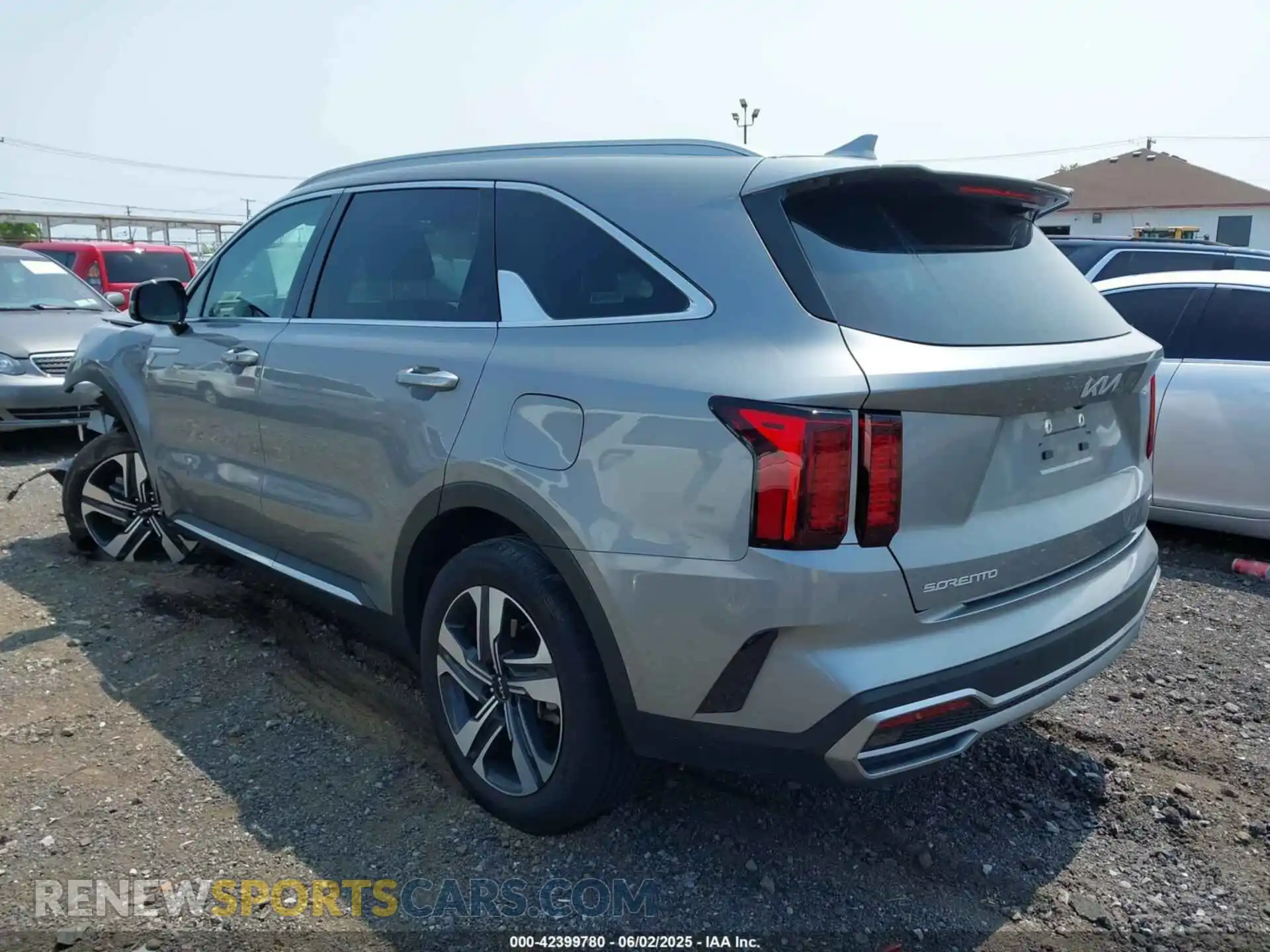 3 fotografías del automóvil dañado KNDRHDLG3P5140489 KIA SORENTO HYBRID 2023