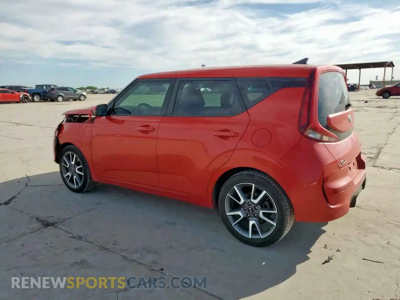 2 Photograph of a damaged car KNDJ53AF8L7048352 KIA SOUL 2020