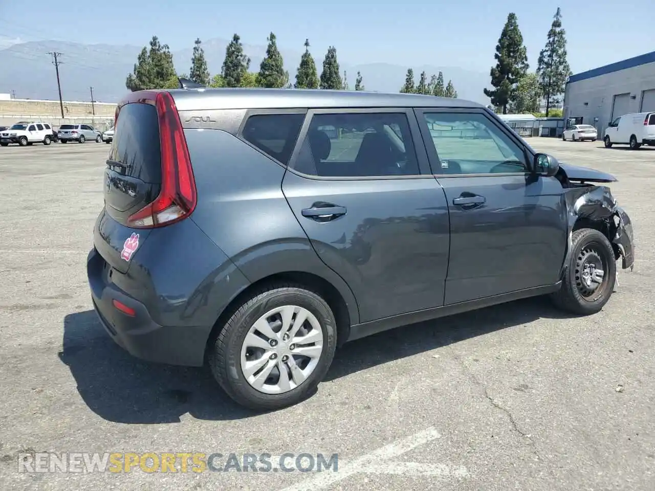 3 Photograph of a damaged car KNDJ23AU1M7785465 KIA SOUL 2021