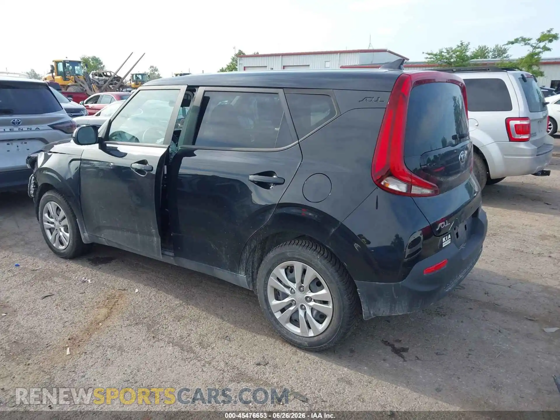 3 Photograph of a damaged car KNDJ23AU3M7786357 KIA SOUL 2021