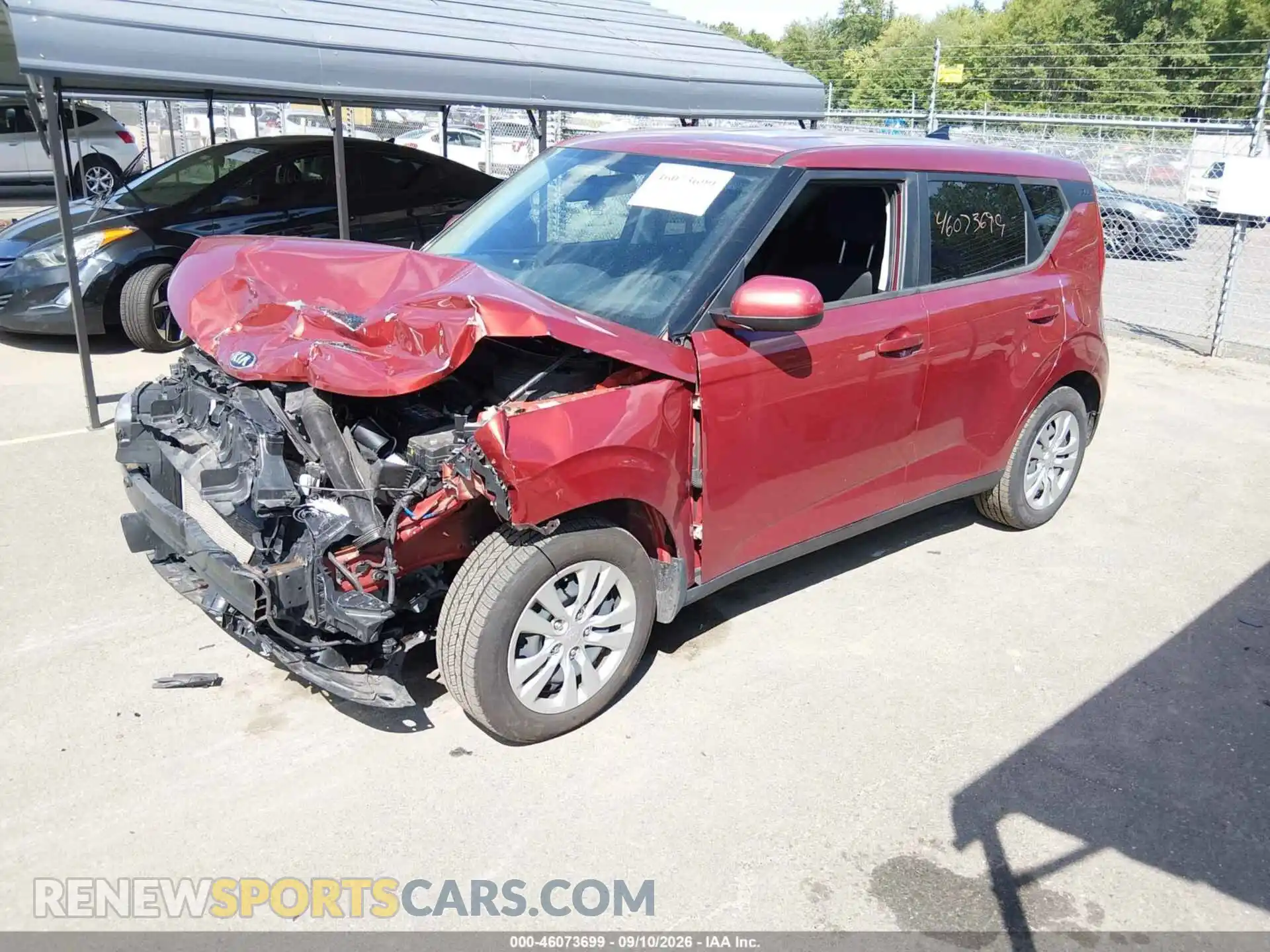 2 fotografías del automóvil dañado KNDJ23AU4M7765663 KIA SOUL 2021
