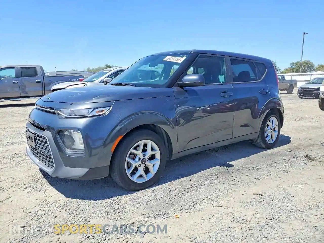 1 Photograph of a damaged car KNDJ23AU4M7772385 KIA SOUL 2021