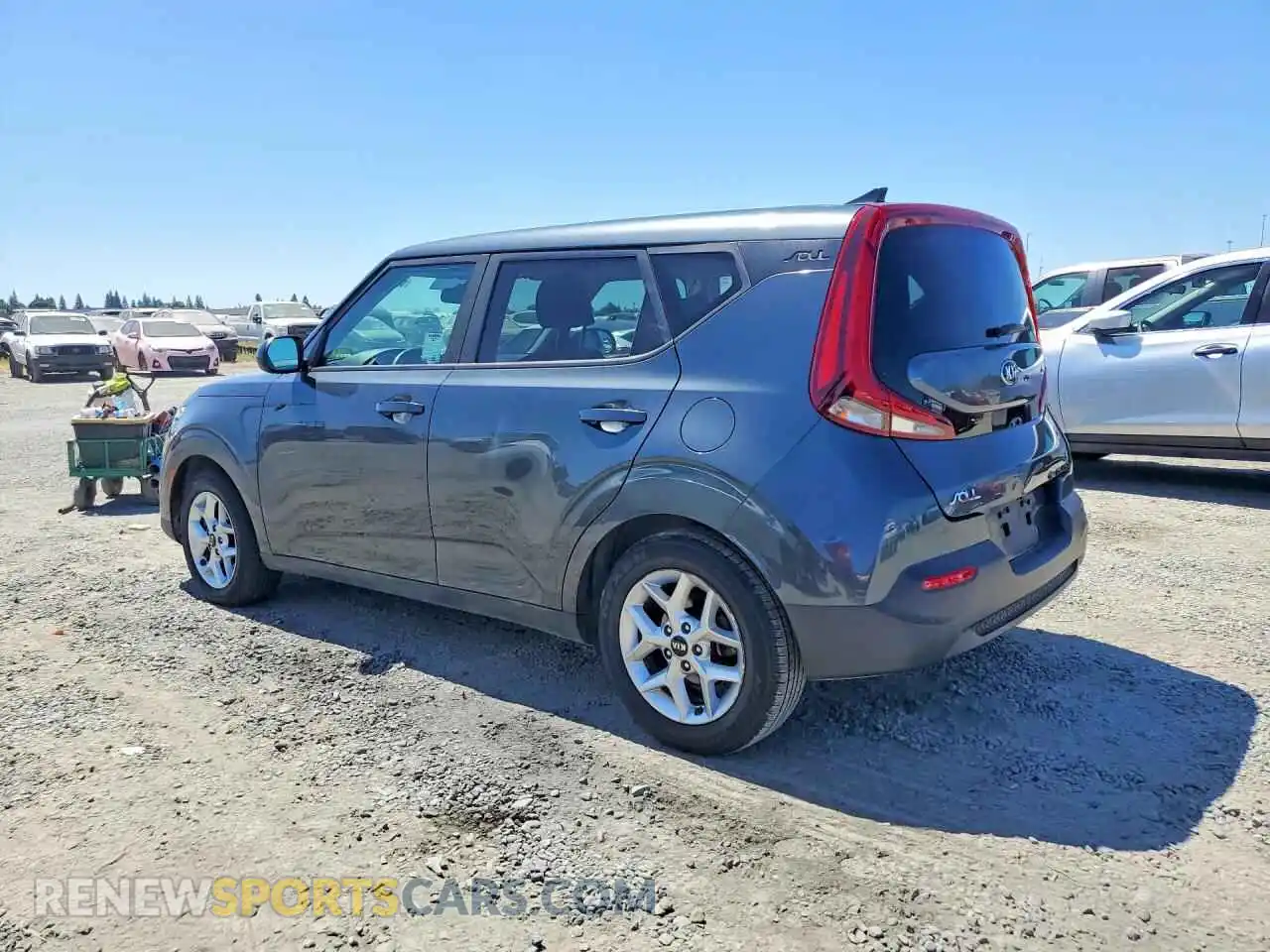 2 Photograph of a damaged car KNDJ23AU4M7772385 KIA SOUL 2021
