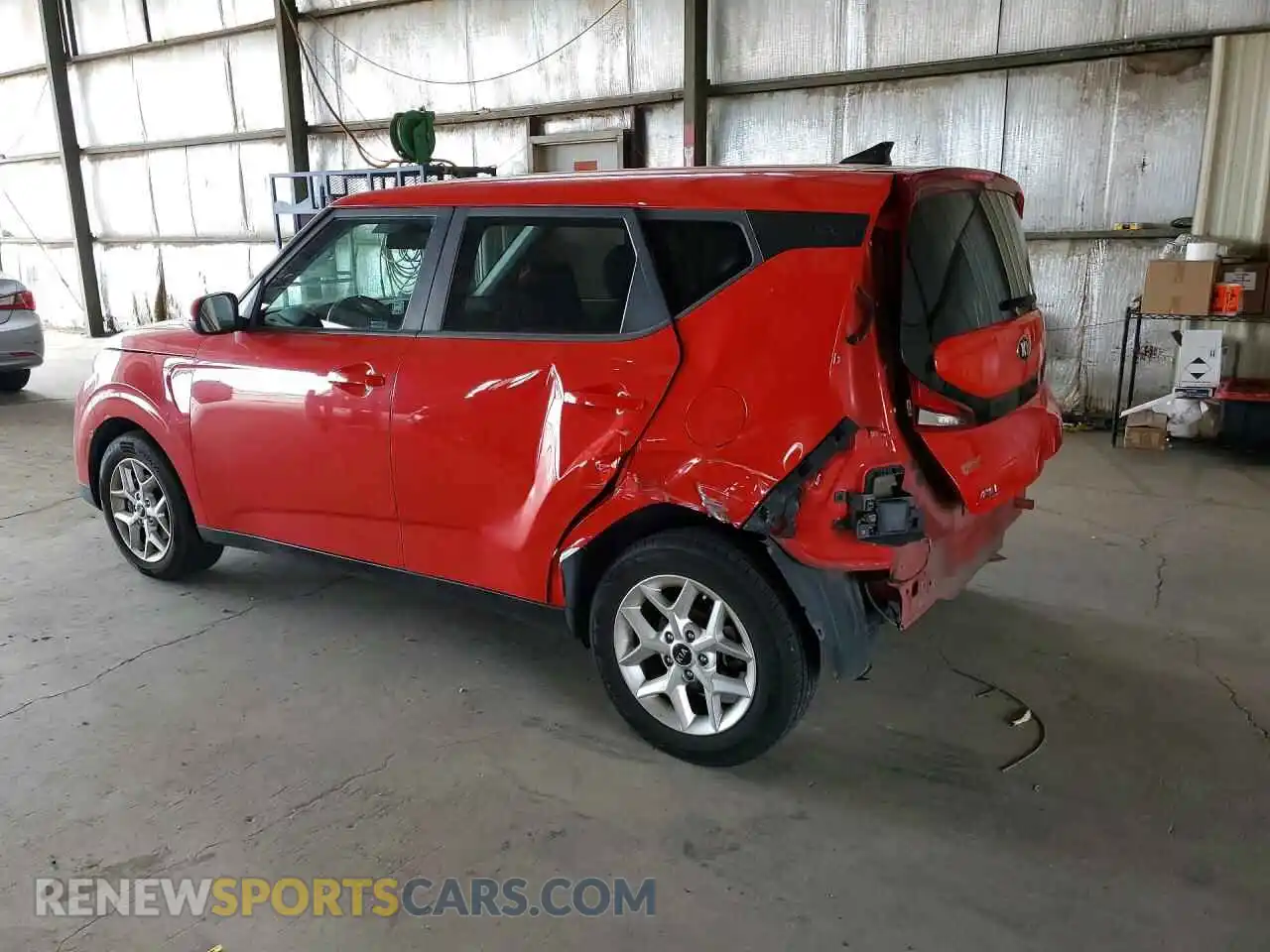 2 fotografías del automóvil dañado KNDJ23AU7M7752809 KIA SOUL 2021