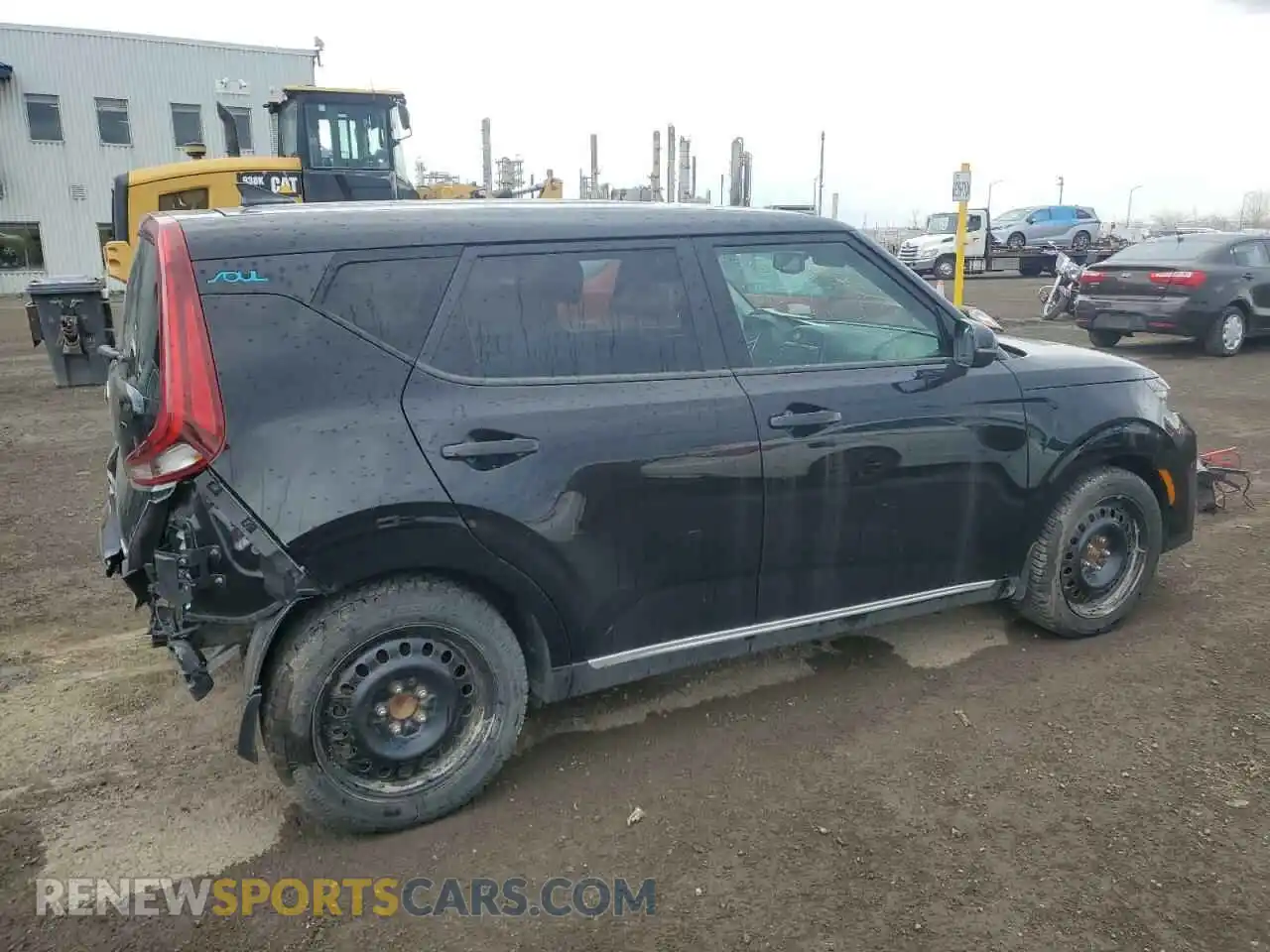 3 Photograph of a damaged car KNDJ33A15M7019144 KIA SOUL 2021
