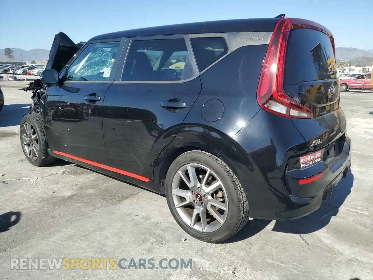 2 Photograph of a damaged car KNDJ53AF0M7749405 KIA SOUL 2021