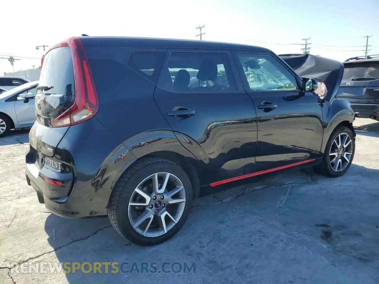3 Photograph of a damaged car KNDJ53AF0M7749405 KIA SOUL 2021