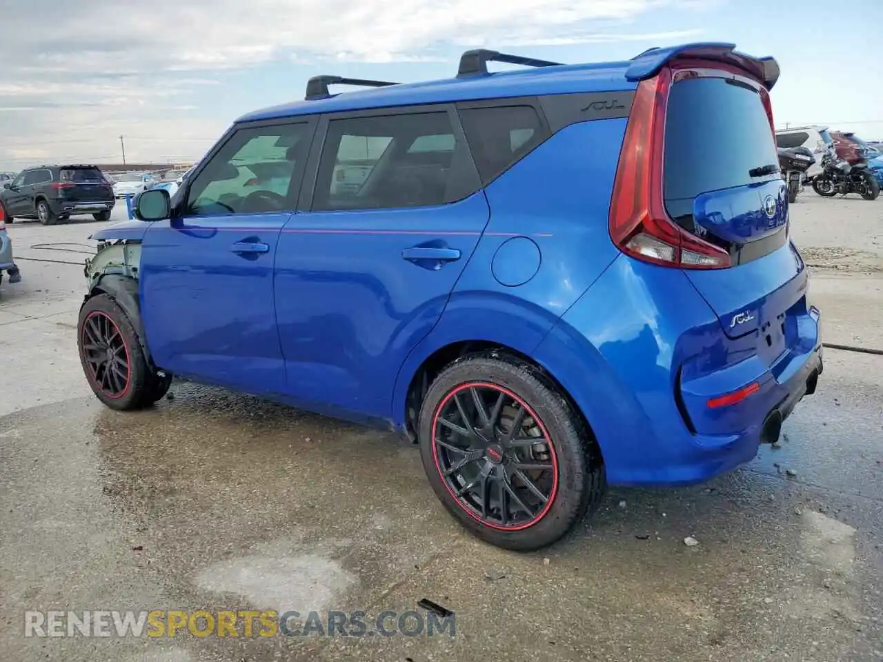 2 Photograph of a damaged car KNDJ53AF2M7759742 KIA SOUL 2021