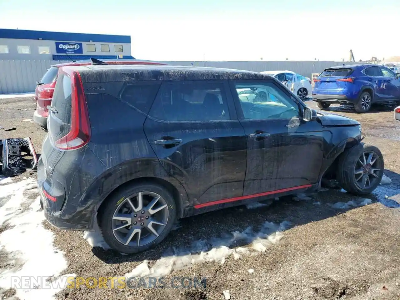 3 Photograph of a damaged car KNDJ53AF5M7766491 KIA SOUL 2021