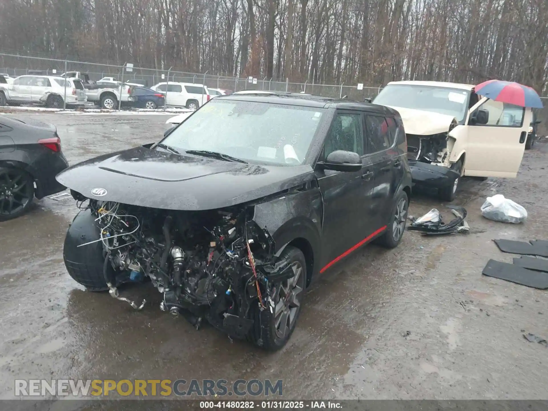 2 Photograph of a damaged car KNDJ53AF9M7746079 KIA SOUL 2021