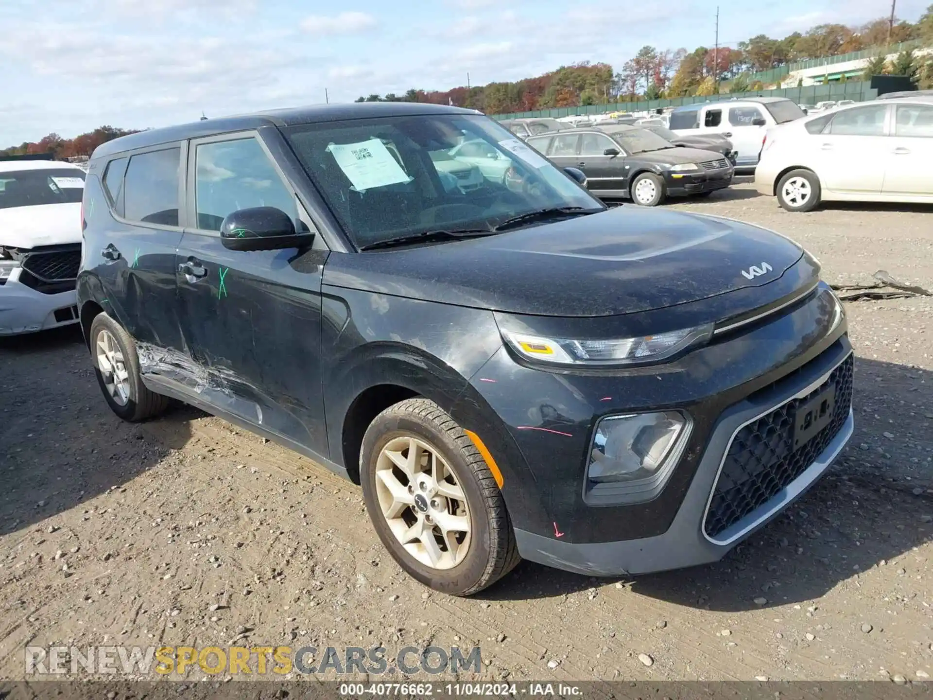 1 Photograph of a damaged car KNDJ23AU0N7163473 KIA SOUL 2022