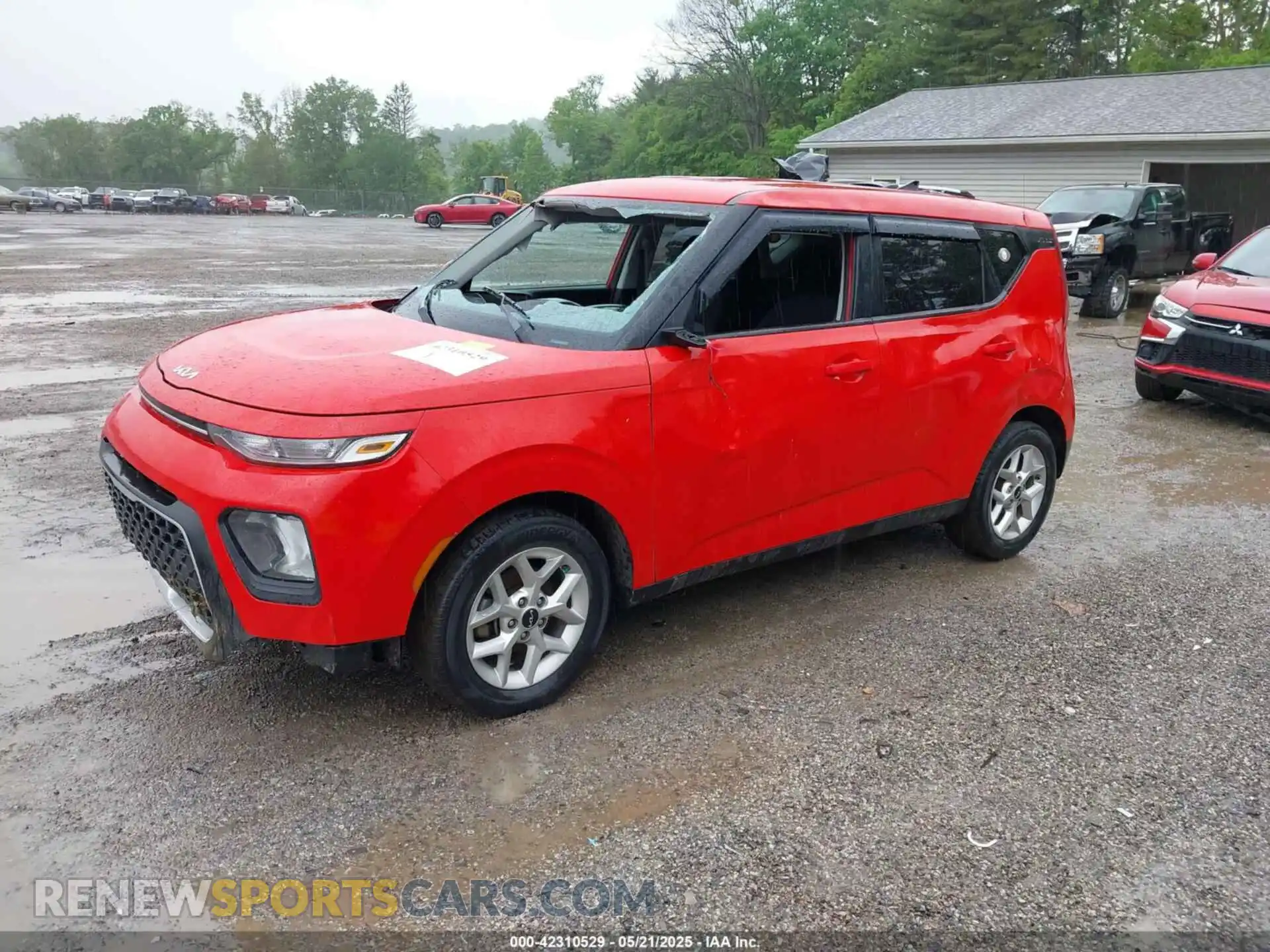2 Photograph of a damaged car KNDJ23AUXN7180992 KIA SOUL 2022