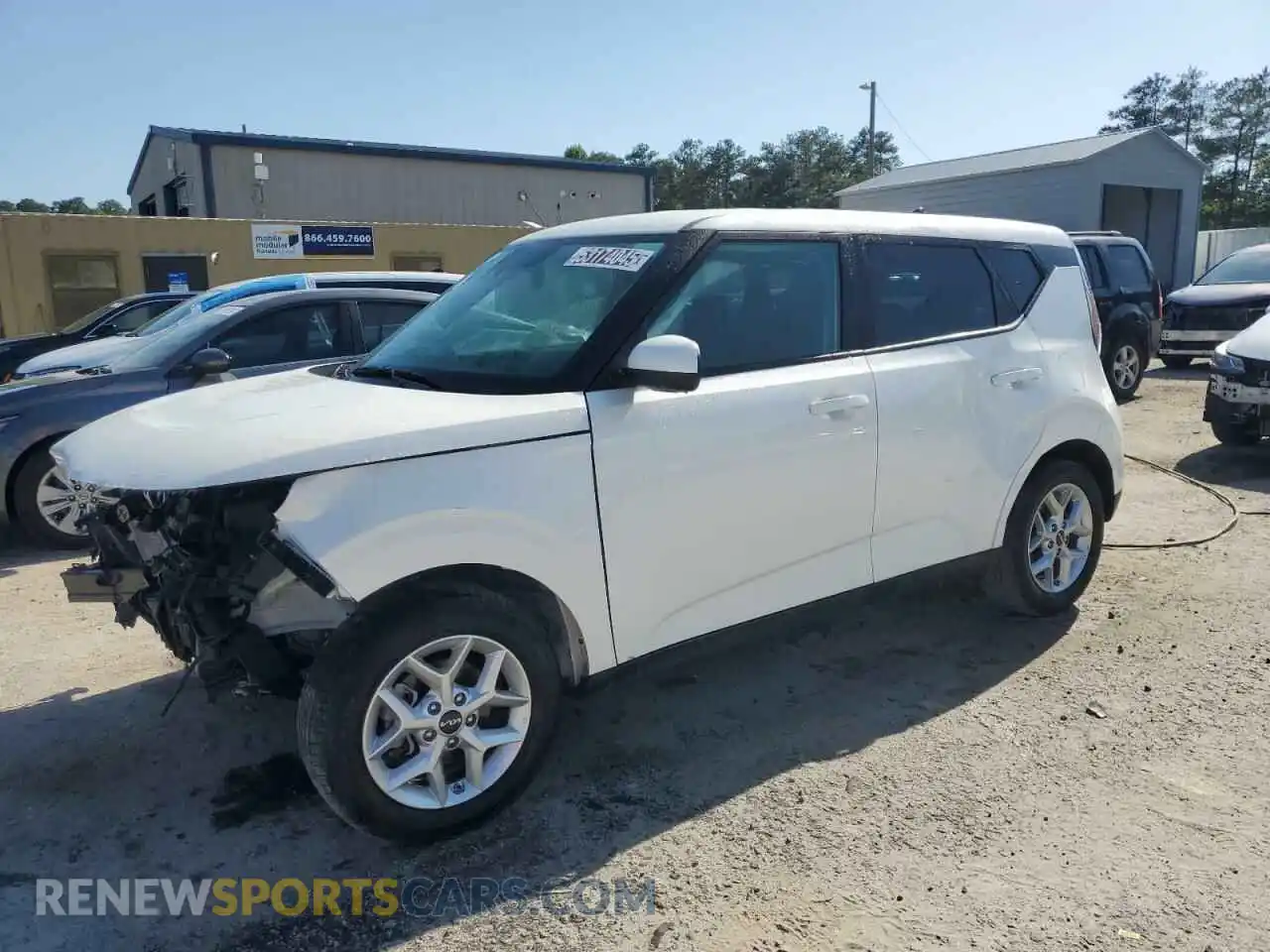 1 Photograph of a damaged car KNDJ23AU2S7931921 KIA SOUL 2025