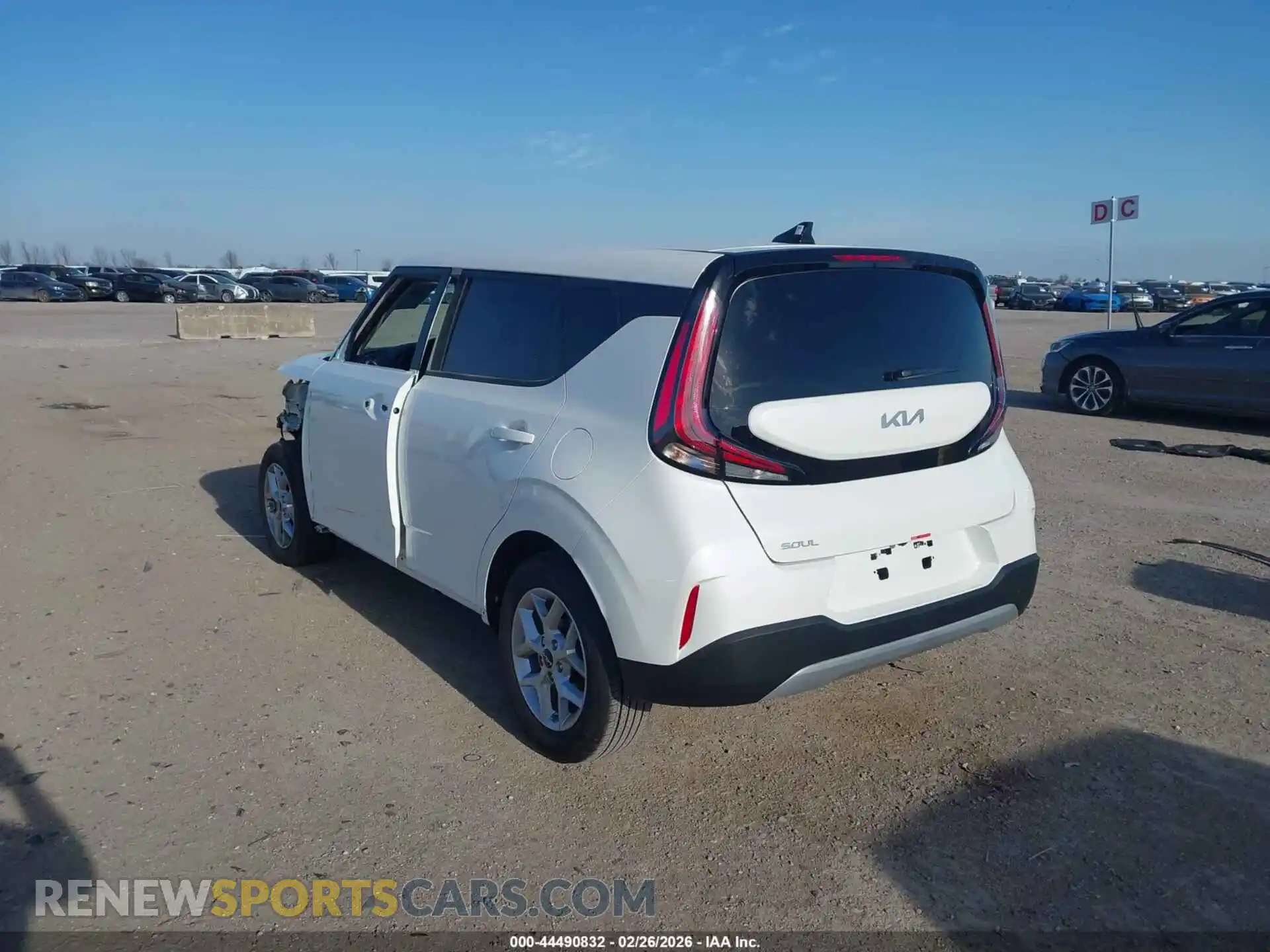 3 Photograph of a damaged car KNDJ23AU9S7964348 KIA SOUL 2025