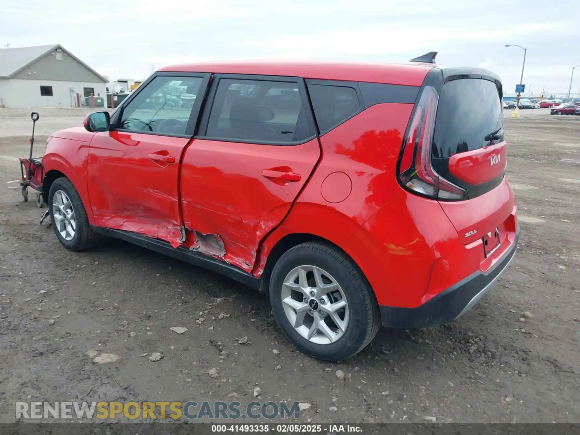 3 Photograph of a damaged car KNDJ23AUXS7254598 KIA SOUL 2025