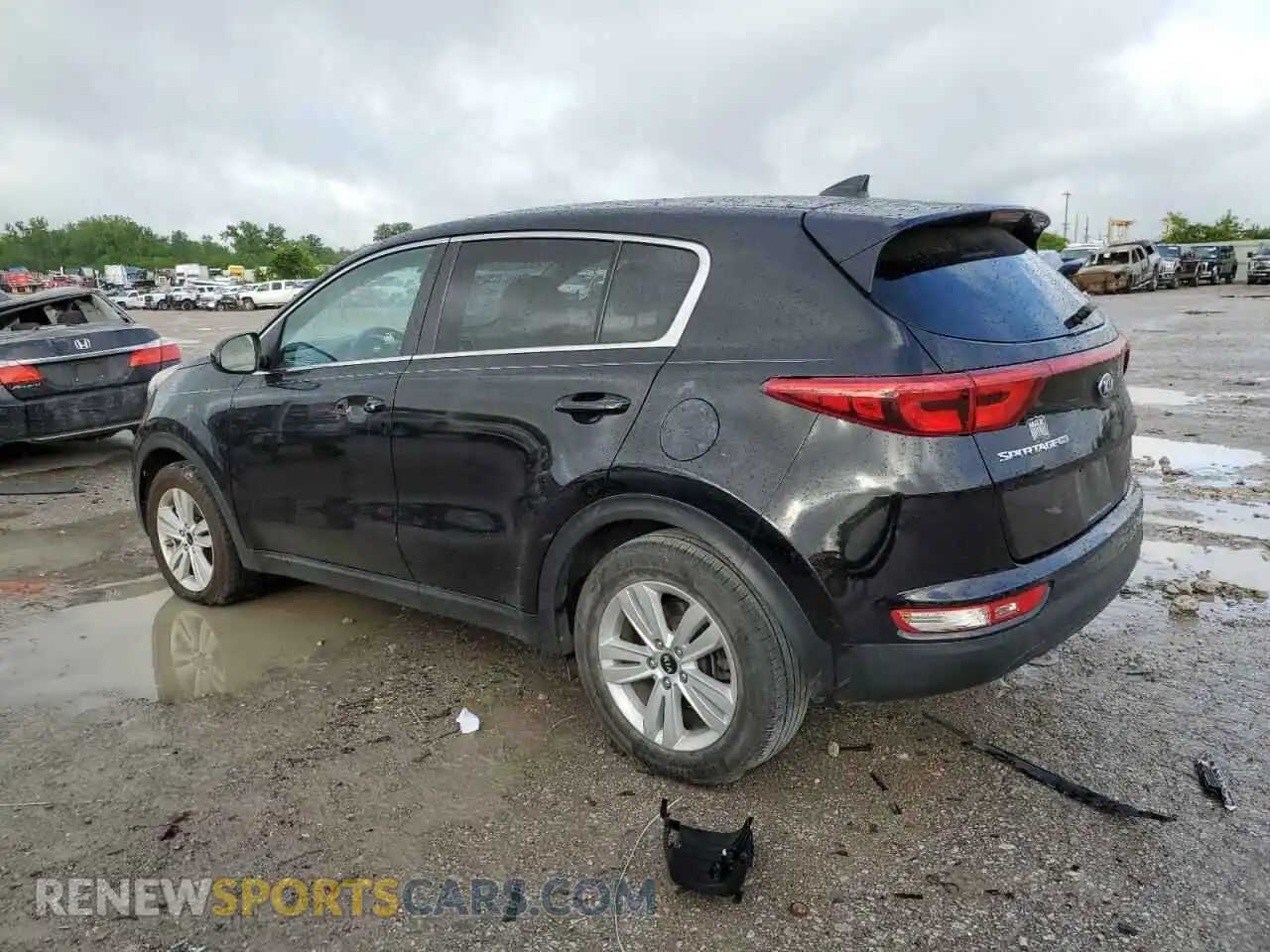 2 Photograph of a damaged car KNDPM3AC2K7598745 KIA SPORTAGE 2019