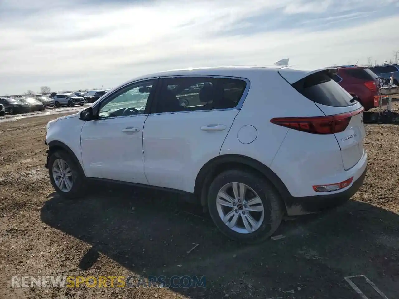 2 fotografías del automóvil dañado KNDPM3AC6K7620780 KIA SPORTAGE 2019