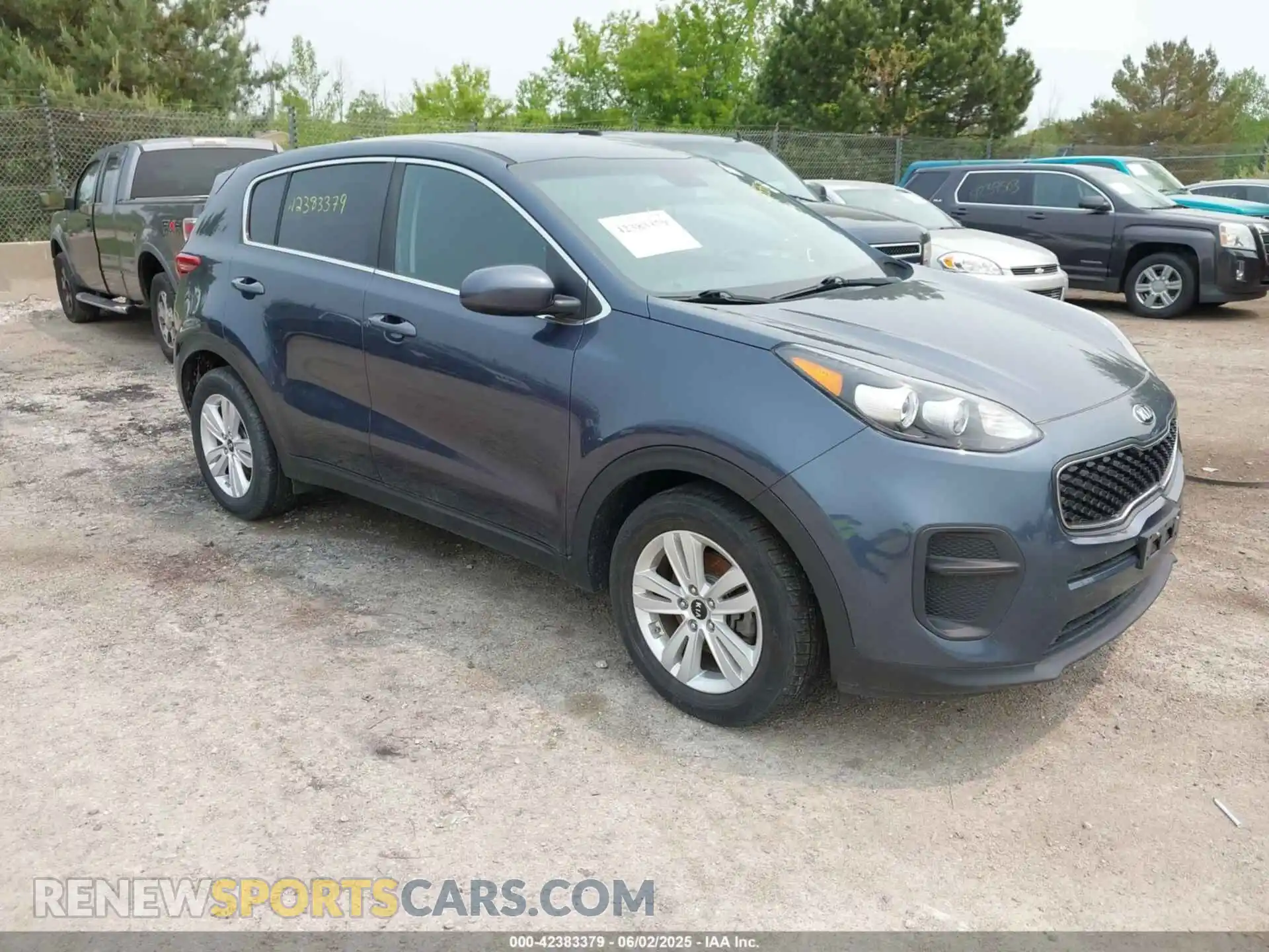 1 Photograph of a damaged car KNDPM3AC9K7625357 KIA SPORTAGE 2019