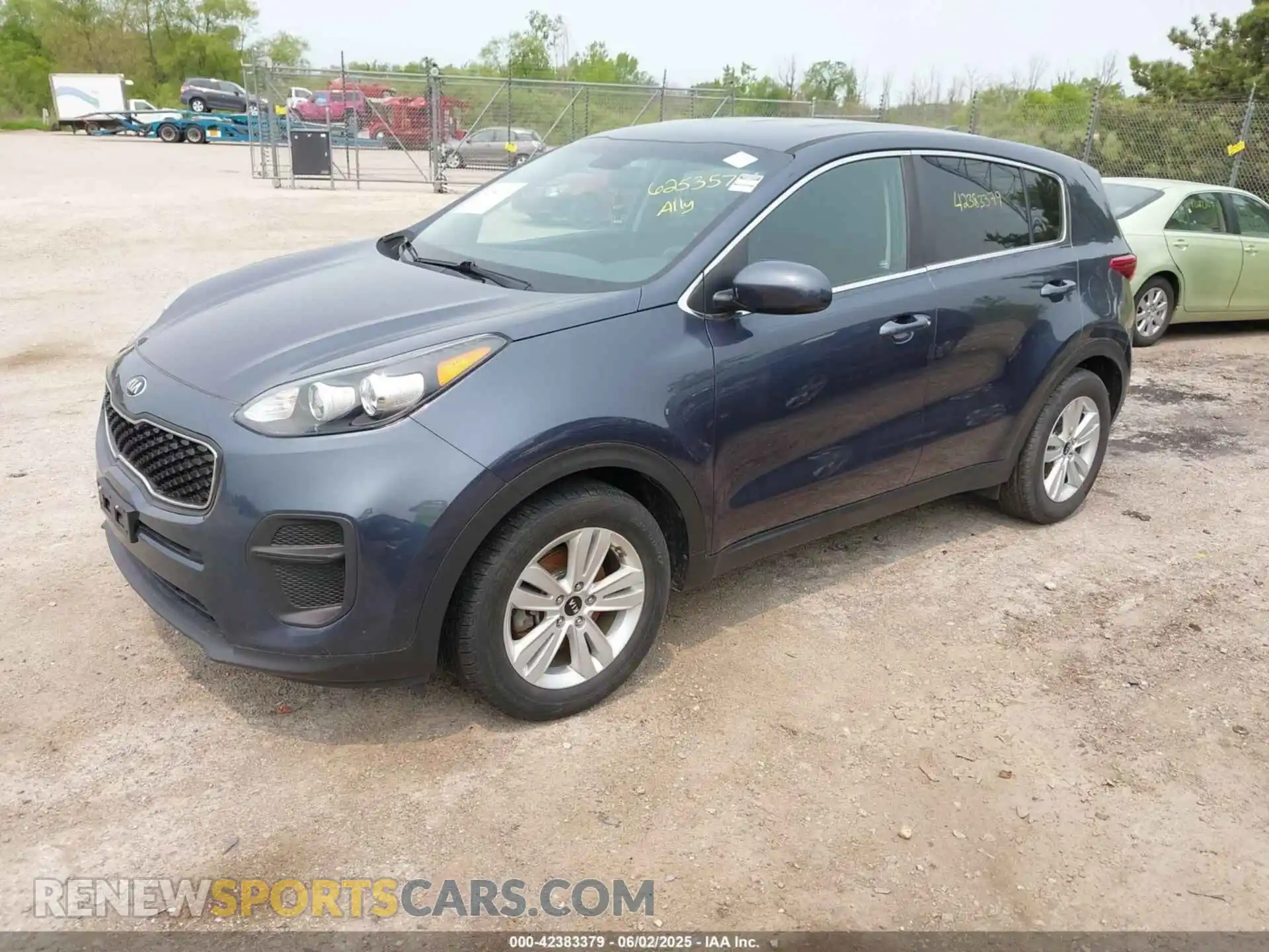 2 Photograph of a damaged car KNDPM3AC9K7625357 KIA SPORTAGE 2019