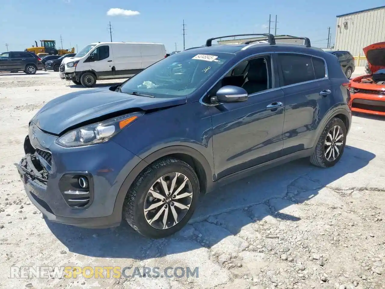 1 Photograph of a damaged car KNDPN3AC0K7601493 KIA SPORTAGE 2019