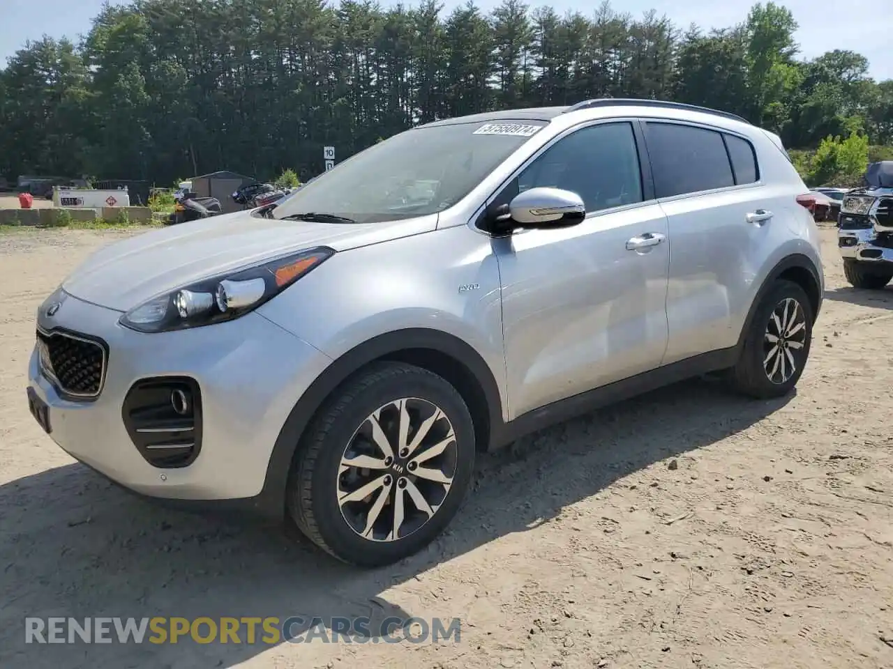 1 Photograph of a damaged car KNDPNCAC0K7571900 KIA SPORTAGE 2019