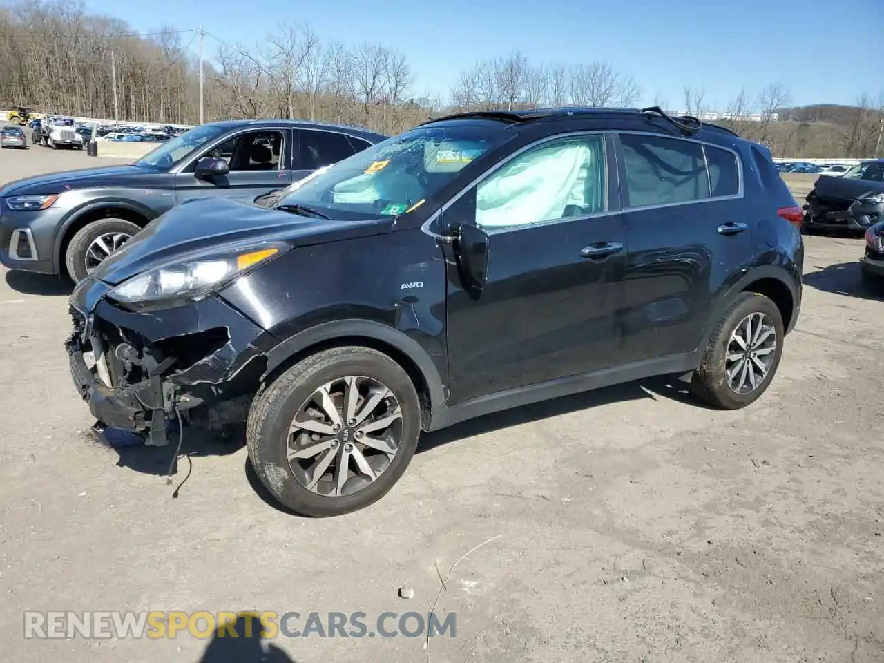 1 Photograph of a damaged car KNDPNCACXK7550424 KIA SPORTAGE 2019