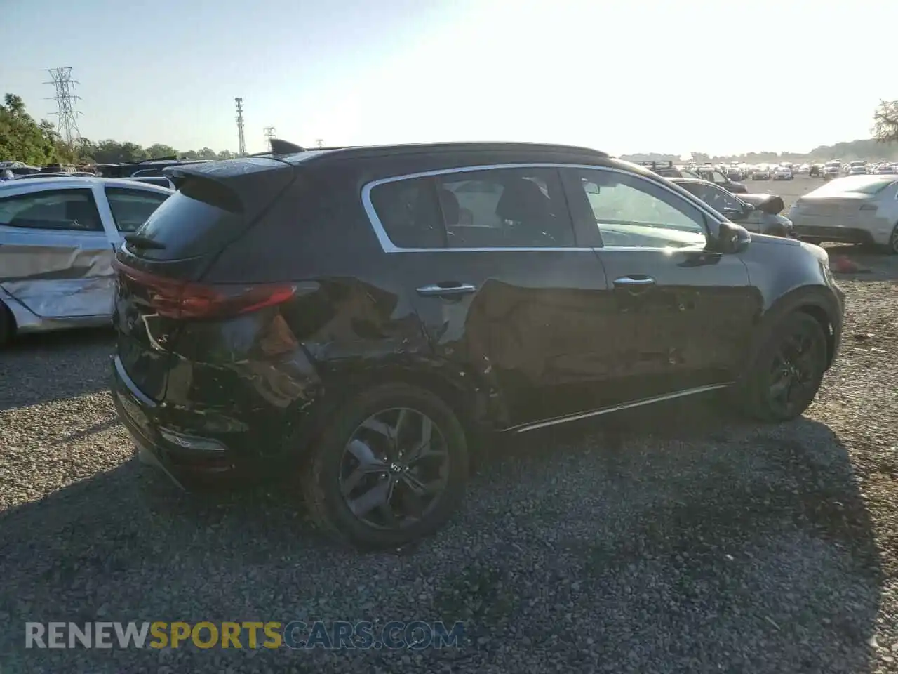 3 fotografías del automóvil dañado KNDP63AC8L7694293 KIA SPORTAGE 2020