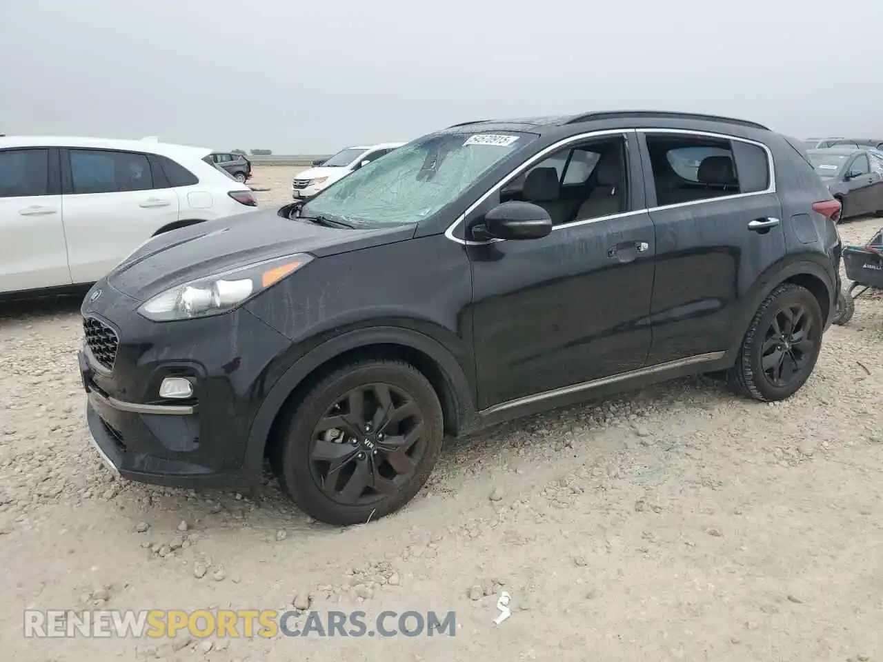 1 Photograph of a damaged car KNDP63AC8L7841129 KIA SPORTAGE 2020