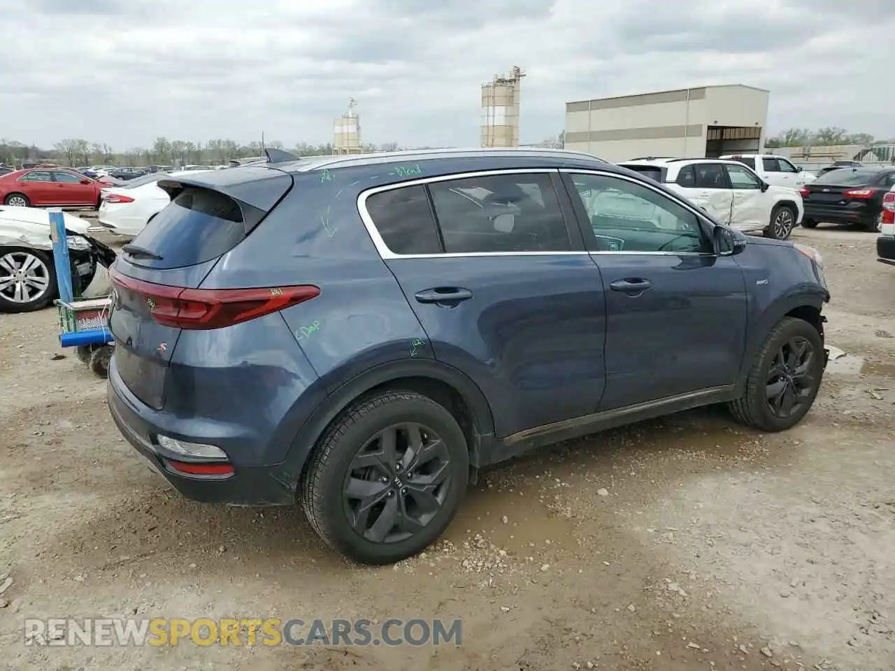 3 Photograph of a damaged car KNDP6CAC0L7794355 KIA SPORTAGE 2020