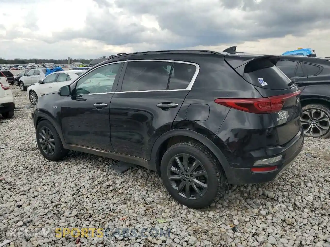2 Photograph of a damaged car KNDP6CAC5L7706044 KIA SPORTAGE 2020