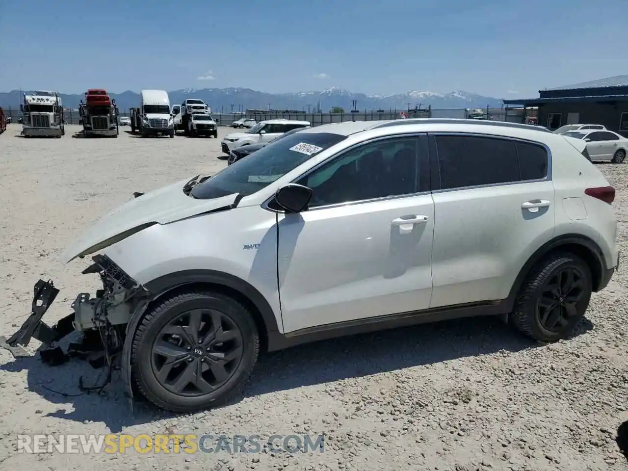 1 Photograph of a damaged car KNDP6CAC7L7789251 KIA SPORTAGE 2020