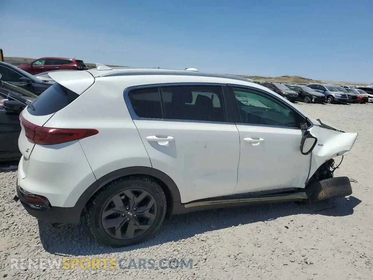 3 Photograph of a damaged car KNDP6CAC7L7789251 KIA SPORTAGE 2020