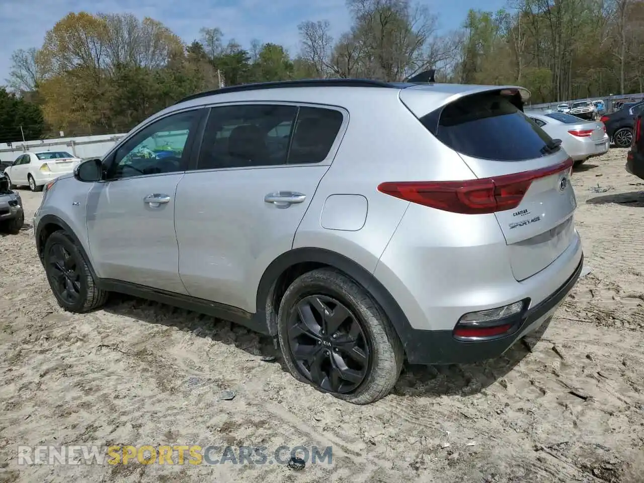 2 Фотография поврежденного автомобиля KNDP6CAC8L7746456 KIA SPORTAGE 2020