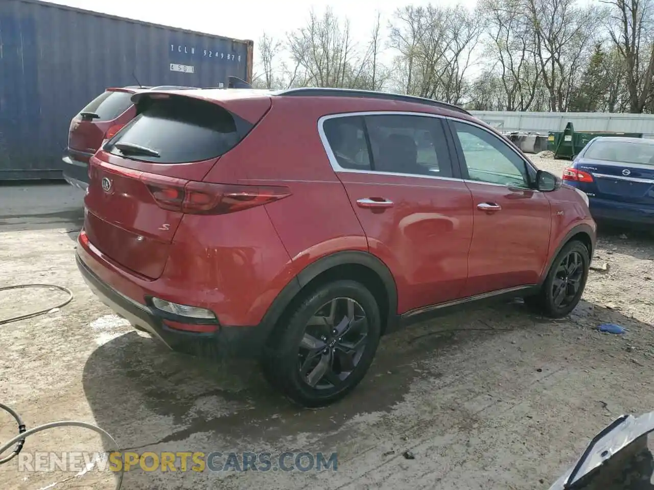 3 Photograph of a damaged car KNDP6CAC8L7828591 KIA SPORTAGE 2020
