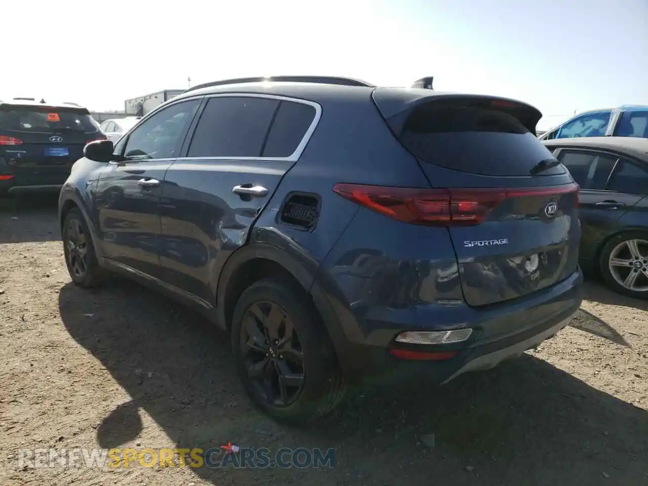 3 Photograph of a damaged car KNDP6CAC9L7762715 KIA SPORTAGE 2020