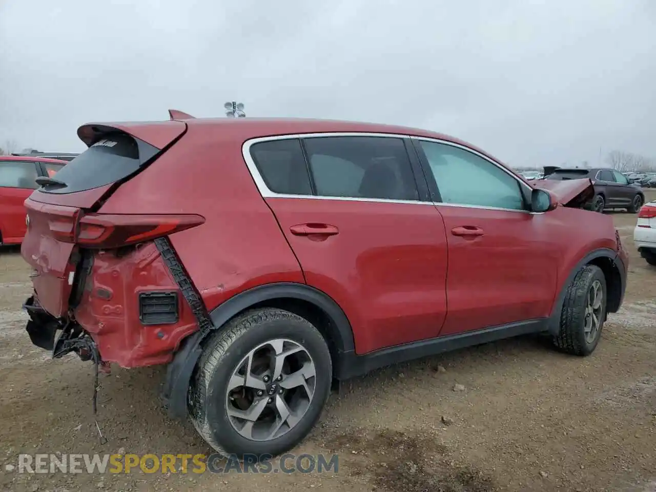 3 Photograph of a damaged car KNDPM3AC2L7671355 KIA SPORTAGE 2020