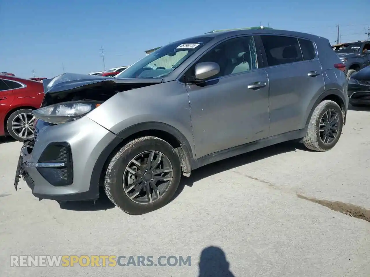 1 Photograph of a damaged car KNDPM3AC3L7828116 KIA SPORTAGE 2020