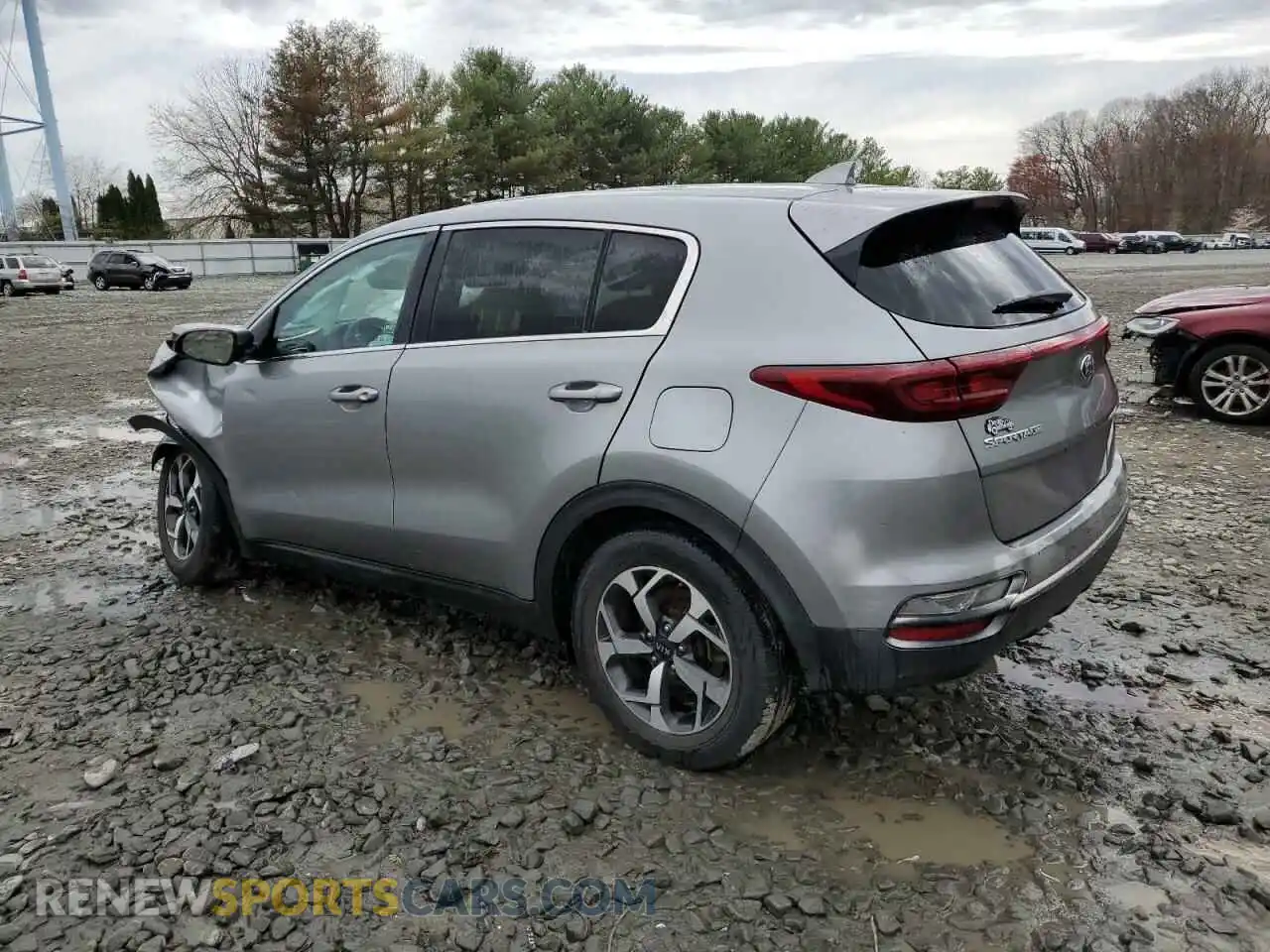 2 Photograph of a damaged car KNDPM3AC4L7675178 KIA SPORTAGE 2020
